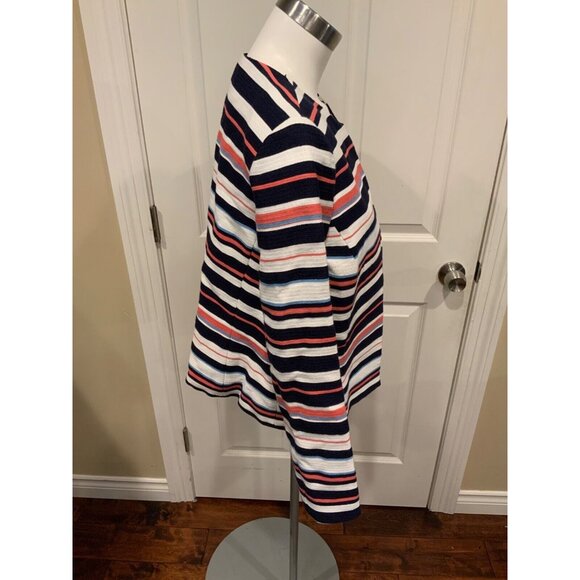 Tahari Arthur S. Levine Multicolor Striped Jacket, Size 16 - Picture 4 of 7